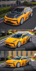 Zeekr 001 2021– SRS-Style bodykit-sats (för 2024+, kolfiber) foto 4