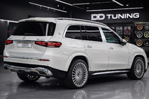 Mercedes GLS X167 2019– Bakre stötfångare med diffusor Maybach GLS600 (2025-Design) foto 1