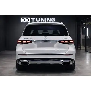 Bakre stötfångare med diffusor Maybach GLS600 (2025-Design) foto 2