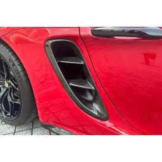 Bakre skärmbreddare (för GT4, kolfiber) foto 2