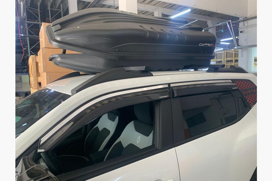 Renault Duster 2024– Vindavvisare för sidorutor med kromlist EuroCap (4 st) Image