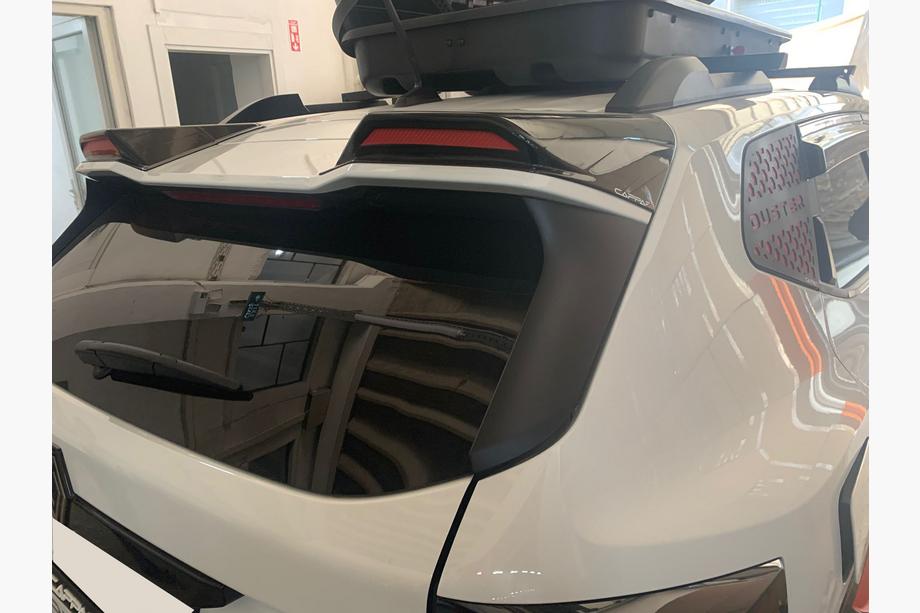 Dacia Duster 2024– Spoilerkåpor EuroCap (2 st, blanksvart) Image