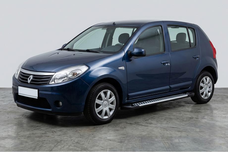 Renault Sandero 2007–2013 Sidosteg Line (2 st, aluminium) Image