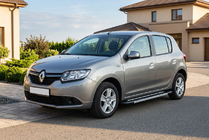 Dacia Sandero 2013–2020 Sidosteg RedLine V1 (2 st, aluminium) foto 1