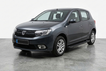 Renault Sandero 2013–2022 Sidosteg Allmond Black (2 st, aluminium) foto 1