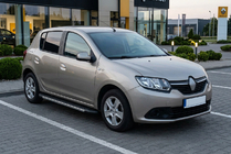 Renault Sandero 2013–2022 Sidosteg Duru (2 st, aluminium) foto 1