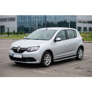 Sidosteg Tayga Grey (2 st, aluminium) Renault Sandero 2013–2022 foto 1