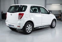 Daihatsu Terios 2006–2017 Sidosteg Sunrise (2 st, aluminium) foto 1