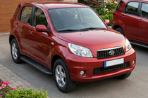 Daihatsu Terios 2006–2017 Sidosteg Bosphorus Black (2 st, aluminium) foto 2