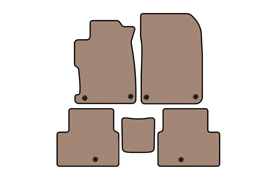 Acura ILX 2012–2022 Gummimattor Carsuit (2012-2015, beige) Image