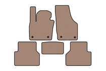Audi Q3 2011–2019 Gummimattor Carsuit (Beige) foto 1