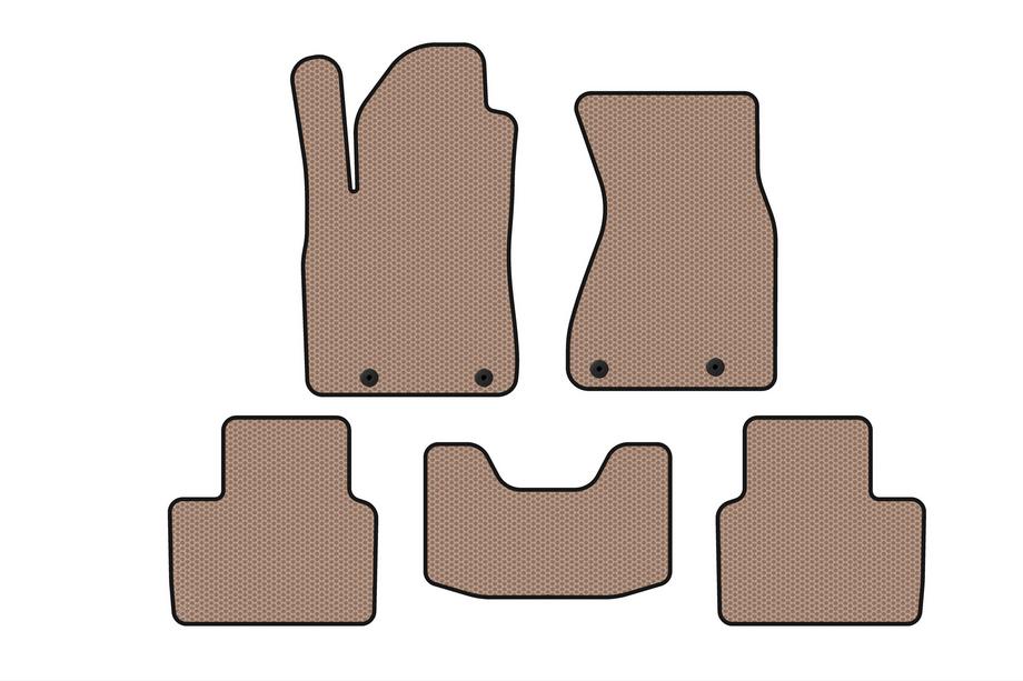 Audi A8 1994–2002 Gummimattor Carsuit (Sedan, beige) Image