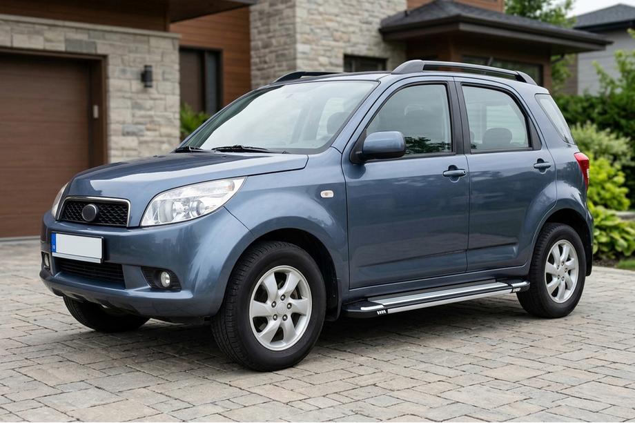 Daihatsu Terios 2006–2017 Sidosteg Rainbow (2 st, aluminium) Image