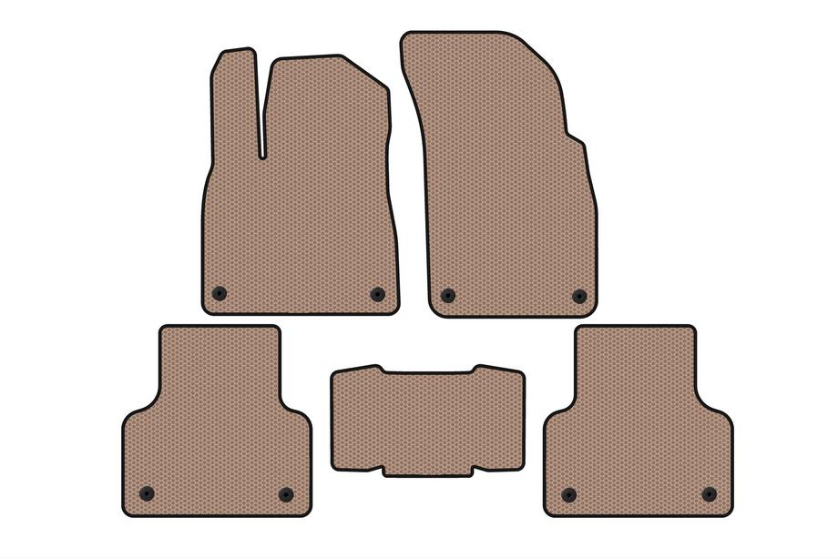 Audi Q8 2018– Gummimattor Carsuit (Beige) Image