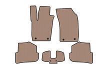 Audi A1 2010–2018 Gummimattor Carsuit (HB, 3-dörrars, beige) foto 1