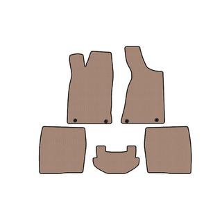 Carsuit gummimattor (1987-1991, Sedan, beige) Audi 80/90 1987–1996 foto 1