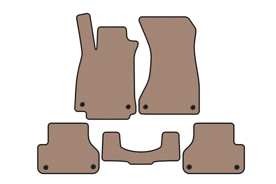 Audi A5 2016–2025 Gummimattor Carsuit V1 (Sportback, beige) Image