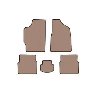 Gummimattor Carsuit (Sedan, beige)