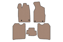 Audi 100 C3 1988–1991 Gummimattor Carsuit (1982-1988, Sedan, beige) foto 1