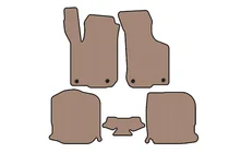 Audi A3 1996–2003 Gummimattor Carsuit (HB, 3-dörrars, beige) foto 1