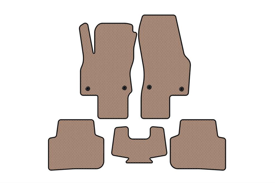 Audi Q3 2019–2025 Gummimattor Carsuit (Beige) Image