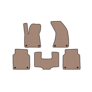Gummimattor Carsuit (Long, beige) Audi A8 2010–2018 foto 1