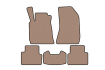 Alfa Romeo 159 2005–2011 Gummimattor Carsuit V-1 (Beige) foto 1