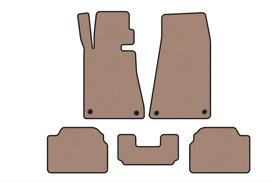 BMW 5-serie E34 1988–1995 Gummimattor Carsuit (Beige) Image