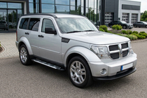 Dodge Nitro 2006–2011 Sidosteg Sunrise (2 st, aluminium) foto 1