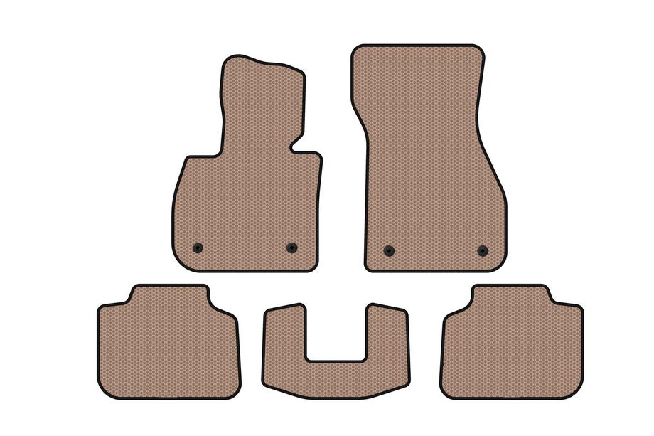 BMW X1 F48 2015–2022 Gummimattor Carsuit (Beige) Image