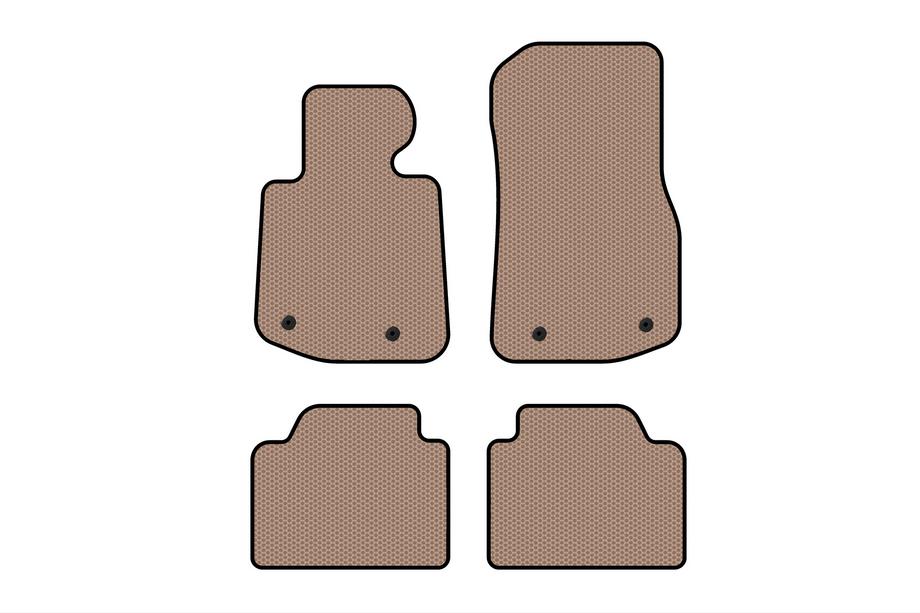 BMW 4-serie F32/F33/F36 2012–2020 Gummimattor Carsuit V2 (Beige) Foto 1