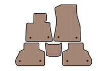 BMW X5 G05 2019–2026 Gummimattor Carsuit (Beige) foto 1