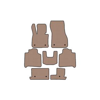 Carsuit gummimattor (för F46, 2 rader, beige) BMW 2-serien Active Tourer F45/F46 2014–2021 foto 1