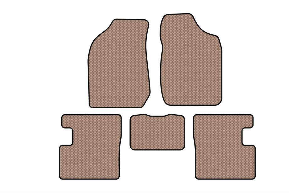 BYD F3 2005–2013 Gummimattor Carsuit (SD, beige) Image