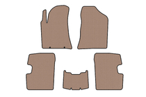 BYD F3 2013–2015 Gummimattor Carsuit (SD, beige) foto 1
