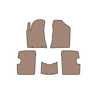 Gummimattor Carsuit (SD, beige) BYD F3 2013–2015 foto 1