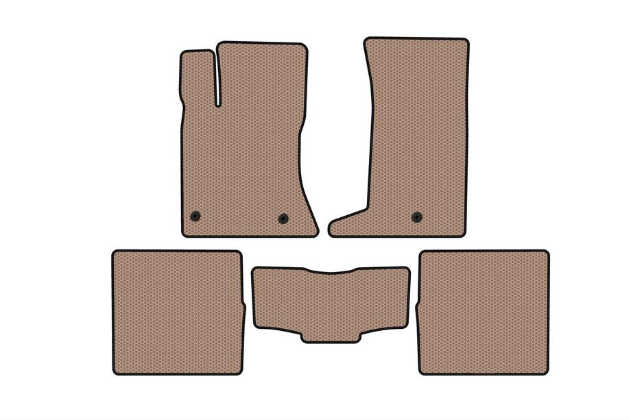 Cadillac SRX 2004–2009 Gummimattor Carsuit (beige) Image