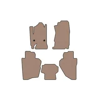Gummimattor Carsuit (Beige)
