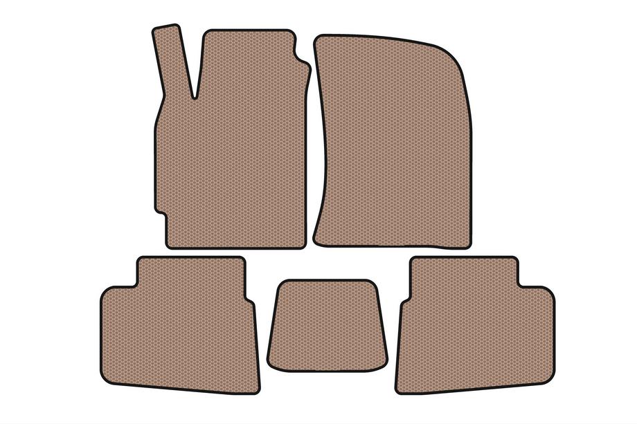 Chevrolet Evanda 2000–2006 Gummimattor Carsuit (Beige) Image