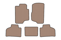 Chevrolet Silverado 2007–2013 Gummimattor Carsuit (Beige) foto 1