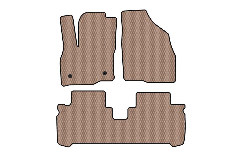Chevrolet Bolt 2016–2023 Gummimattor Carsuit (Beige) Image