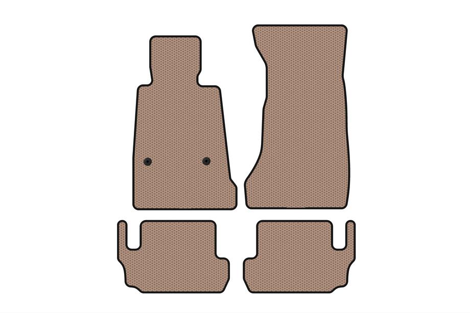 Chevrolet Camaro 2015– Gummimattor Carsuit (Beige) Image
