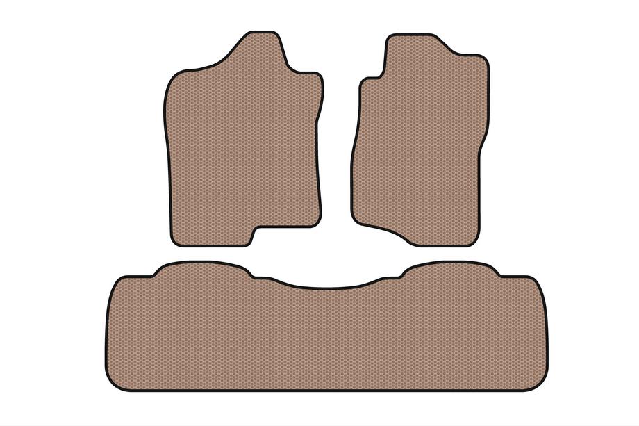 Chevrolet Suburban 2007–2014 Gummimattor Carsuit (Beige) Image