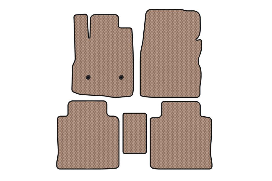 Chevrolet Equinox 2009–2016 Gummimattor Carsuit (2009-2015, beige) Foto 1