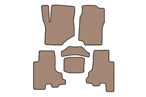 Chevrolet Trailblazer 2002–2012 Gummimattor Carsuit (Beige) foto 1