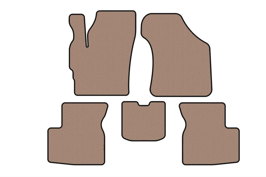 Chery QQ 2003–2022 Gummimattor Carsuit (Beige) Image