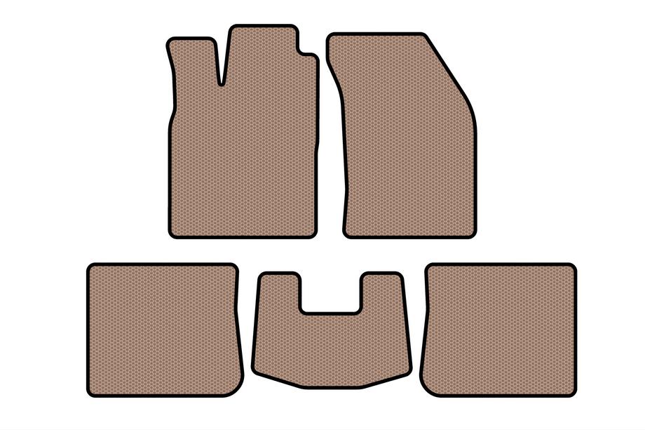 Chery Elara/Alia/Fora/A5 2006– Gummimattor Carsuit (SD, beige) Image