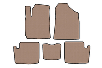 Chery Tiggo 1 2005–2016 Gummimattor Carsuit (2005-2009, beige) foto 1
