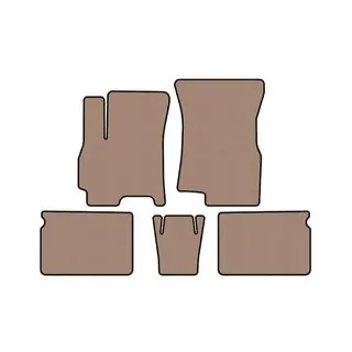 Gummimattor Carsuit (Beige) foto 1