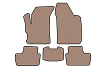 Chery Beat 2009–2015 Gummimattor Carsuit (Beige) foto 1